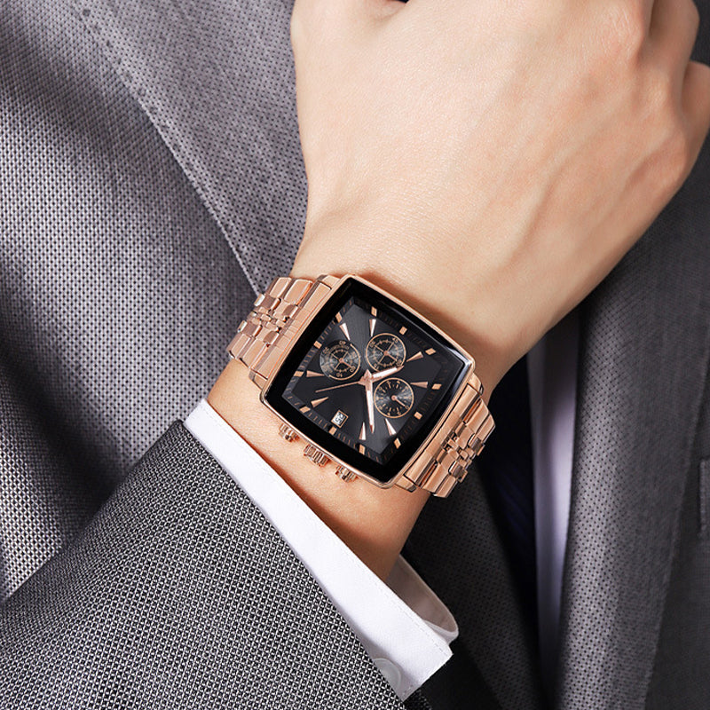 🔥Men's Multifunctional Waterproof Quartz Watch