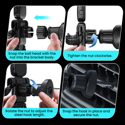 Universal Robot Creative Car Phone Holder