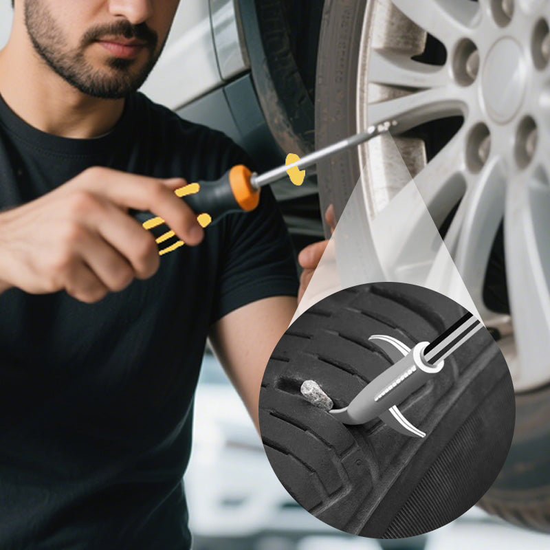 ⚒️Hot sale in 2025⚒️Multi-Function Car Tire Stone Cleaning Hook