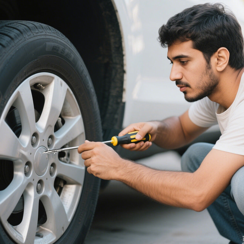⚒️Hot sale in 2025⚒️Multi-Function Car Tire Stone Cleaning Hook