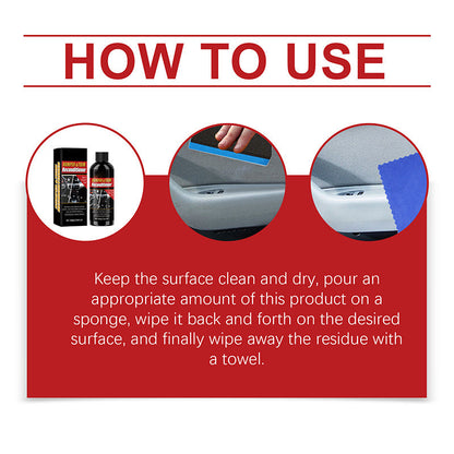 🎉Buy 2 Get 1 Free🎉Car Black Plastic Interior Restorer