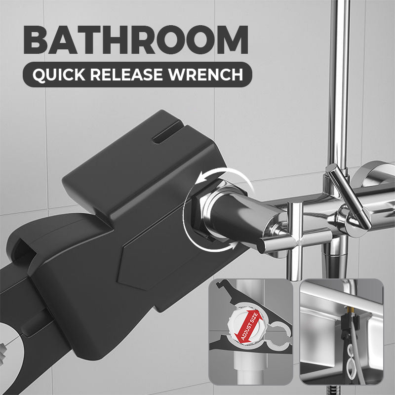 Lightweight Portable Bathroom Screw Quick Release Wrench