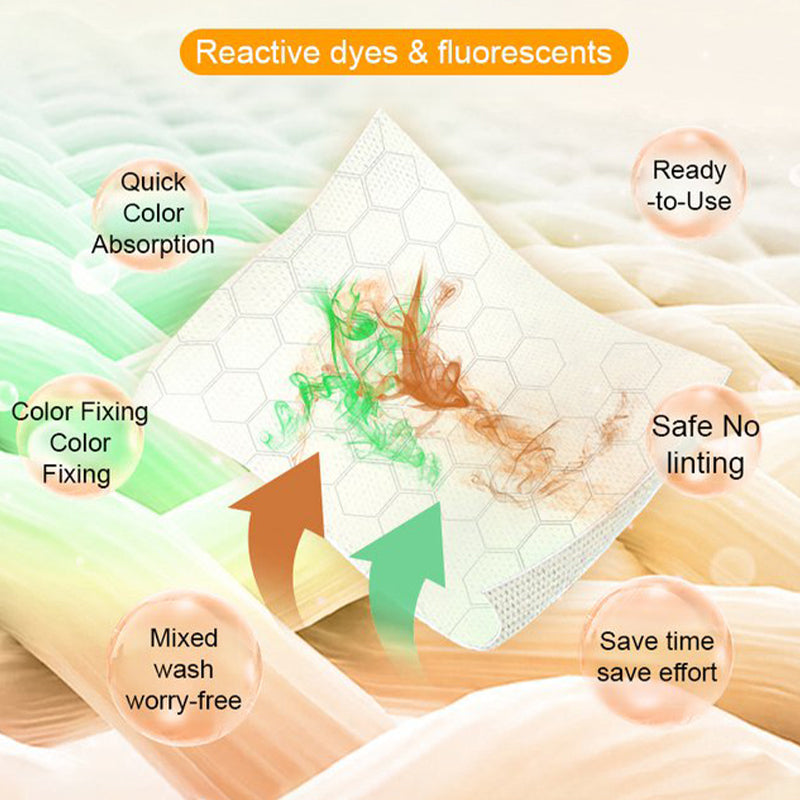 Anti-Color Bleed Laundry Sheets