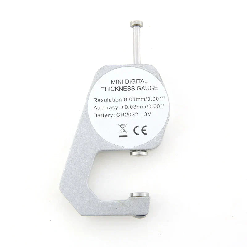 Digital Display Thickness Gauge Zinc Alloy Electronic LCD