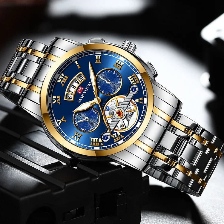 ✨High-value Waterproof Luminous Watch⌚2025 New Business Mens Watch