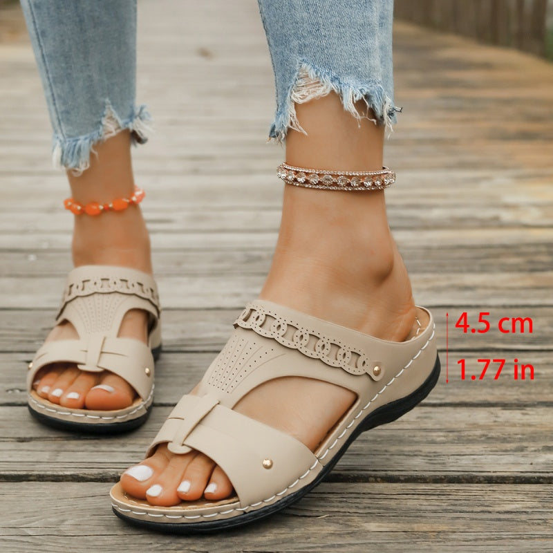 Women's Summer Stylish Cutout Platform Sandals