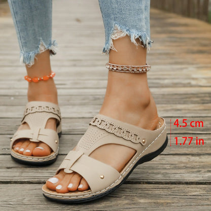 Women's Summer Stylish Cutout Platform Sandals