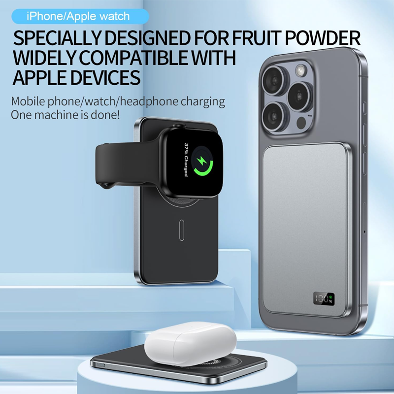 ⏳Time-limited Special⌛Magnetic Portable Wireless Charger with LED Display