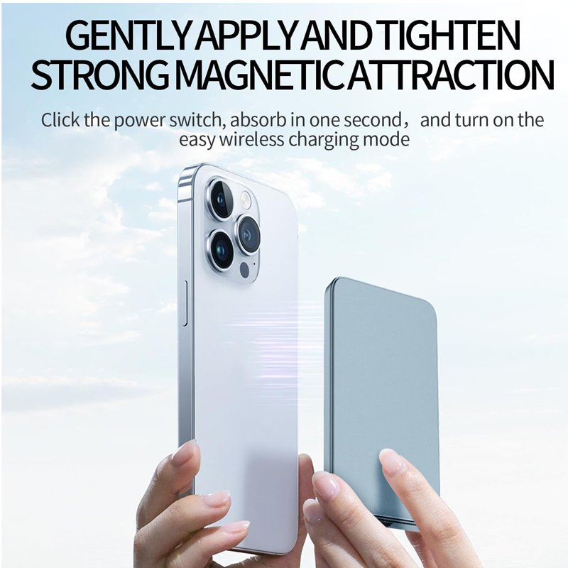 ⏳Time-limited Special⌛Magnetic Portable Wireless Charger with LED Display