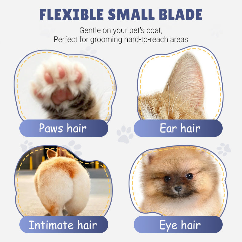 2-in-1 Pet Grooming Clipper with Vacuum