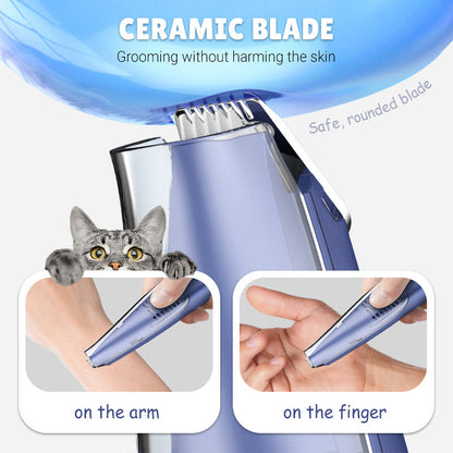 2-in-1 Pet Grooming Clipper with Vacuum