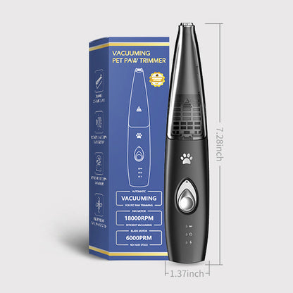 2-in-1 Pet Grooming Clipper with Vacuum