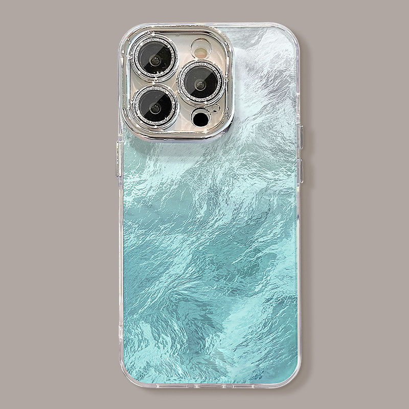 💜LAST DAY - 50% off💜Gradient Phone Case with Stand & Chain for iPhone Series