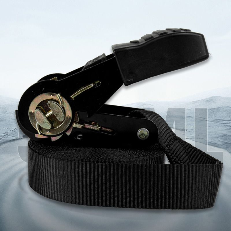 Pousbo® Heavy-Duty Ratchet Strap Cargo Binding Belt