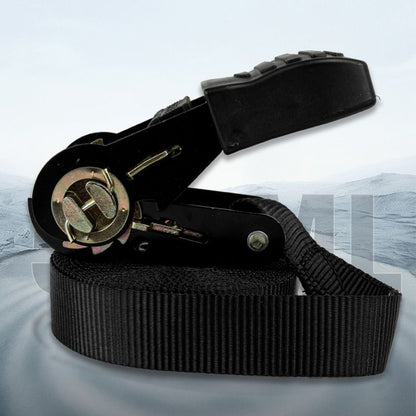 Pousbo® Heavy-Duty Ratchet Strap Cargo Binding Belt