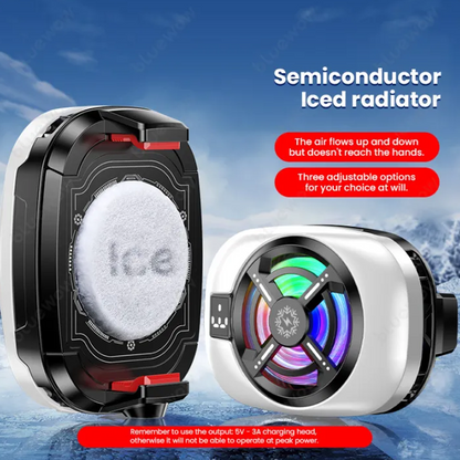 🔥2025 Essential for mobile phones🔥Fast Cooling 3-Speed Adjustable Portable Phone Cooler