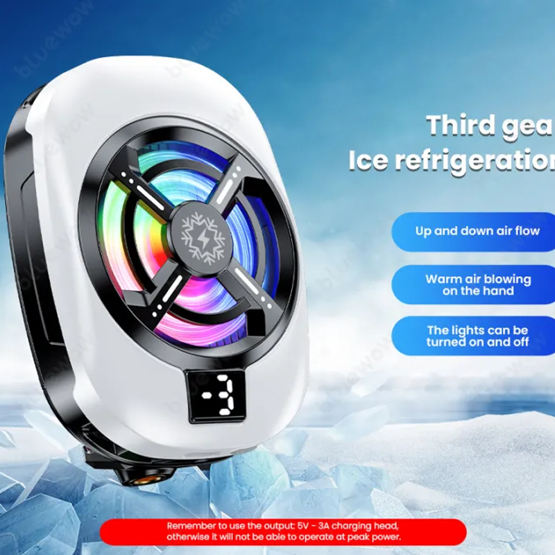 🔥2025 Essential for mobile phones🔥Fast Cooling 3-Speed Adjustable Portable Phone Cooler