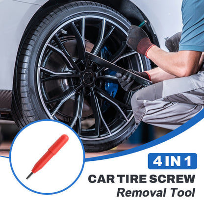 Multi-function Car Tire Screw Removal Tool 4 in 1