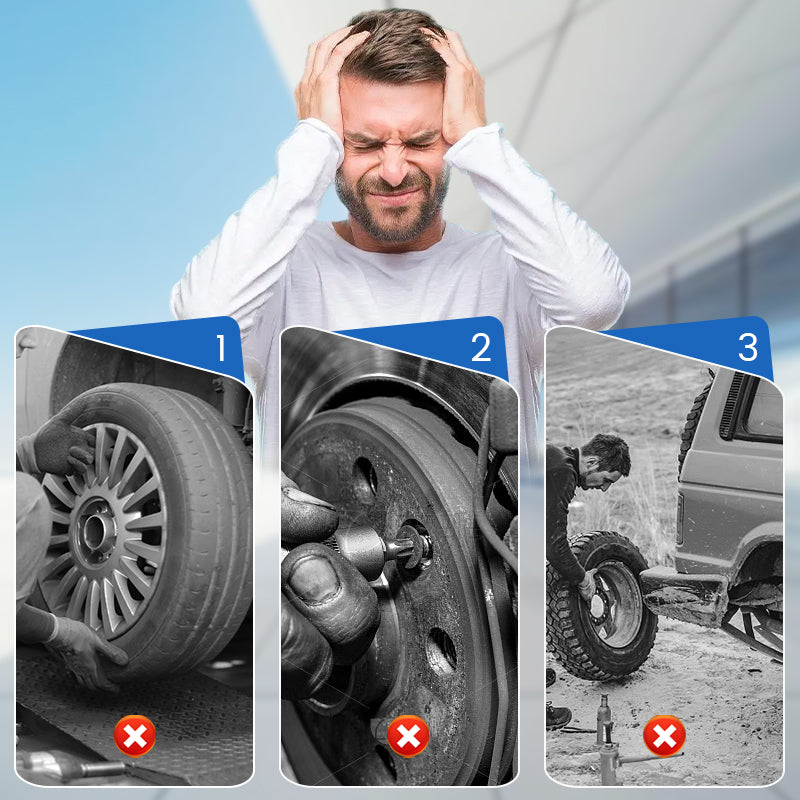 Multi-function Car Tire Screw Removal Tool 4 in 1