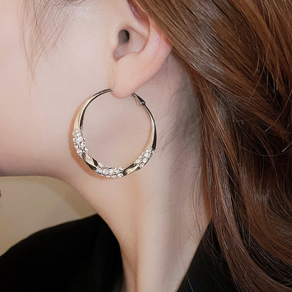 💖LAST DAY SALE 50% OFF💖Circle Earrings with Zirconia