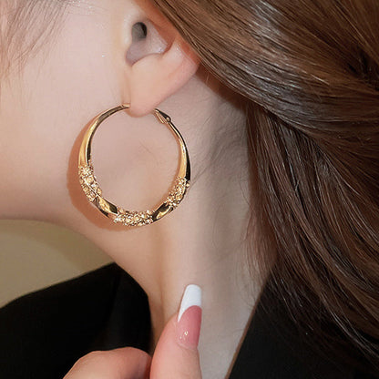 💖LAST DAY SALE 50% OFF💖Circle Earrings with Zirconia