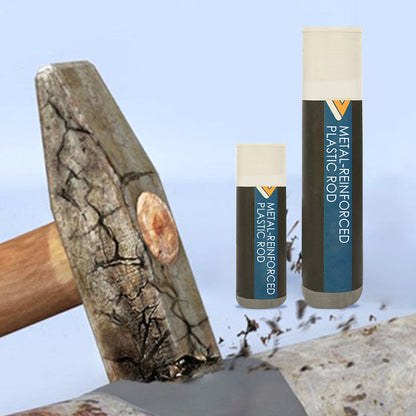 Metal-Reinforced Plastic Rod