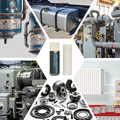 Metal-Reinforced Plastic Rod