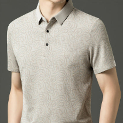 Men's Casual Printed T-Shirt for Summer