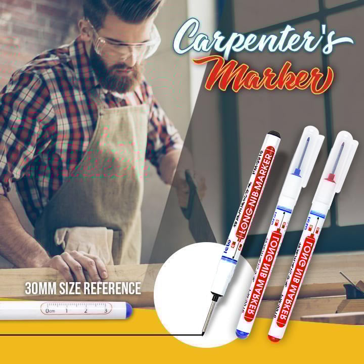 🔥Buy 2 Get 1 free Long Head Deep Hole Marker