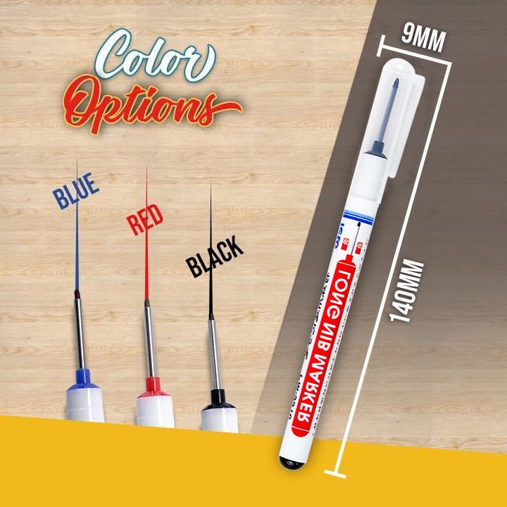🔥Buy 2 Get 1 free Long Head Deep Hole Marker