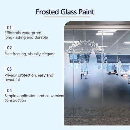 Anti-Peep Glass Frosted Paint