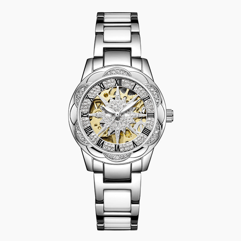 🔥 Women's Rhinestone Quartz Watch