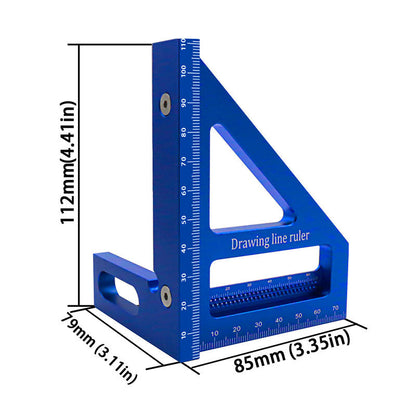 3D Multi-Angle Measuring Ruler