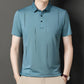 Men's Lapel Thin Short-Sleeve T-Shirt
