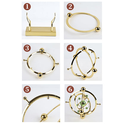 ⏳🌀Time-limited Special⌛Celestial Orbit Perpetual Motion Pendulum - Creative Home Rotary Decoration🚀