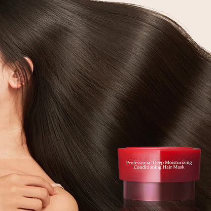 💥Now on sale around the world🔥Newly Developed Deep Moisturizing Hair Mask⏲️Limited time offer buy more get more free