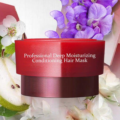 💥Now on sale around the world🔥Newly Developed Deep Moisturizing Hair Mask⏲️Limited time offer buy more get more free