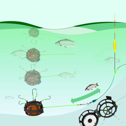 360° Floating Bait Cage Fishing Hook