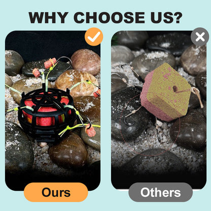 360° Floating Bait Cage Fishing Hook