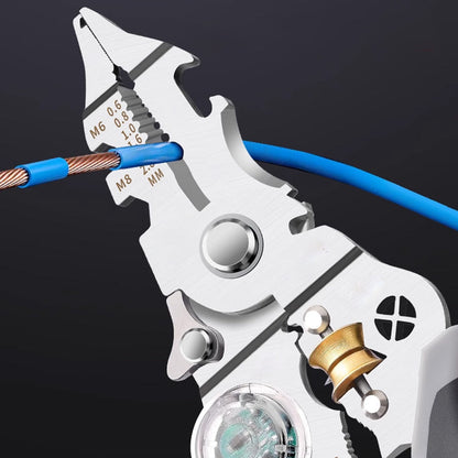 ⏳Time-limited Special⌛10-in-1 Multi-Functional Wire Stripper Scissors With Electrical Test