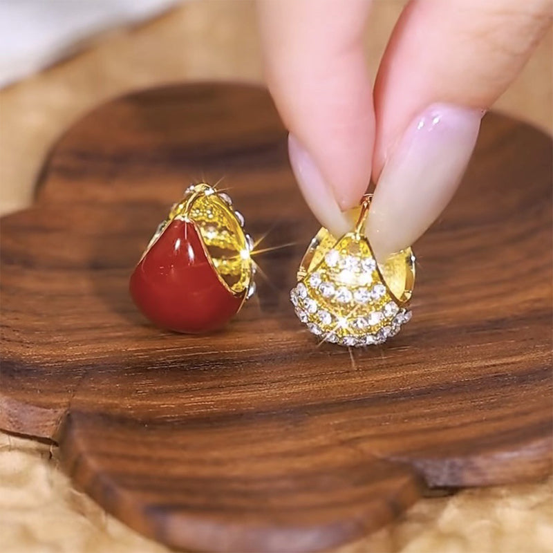 Elegant Vintage Zirconia Earrings for Women