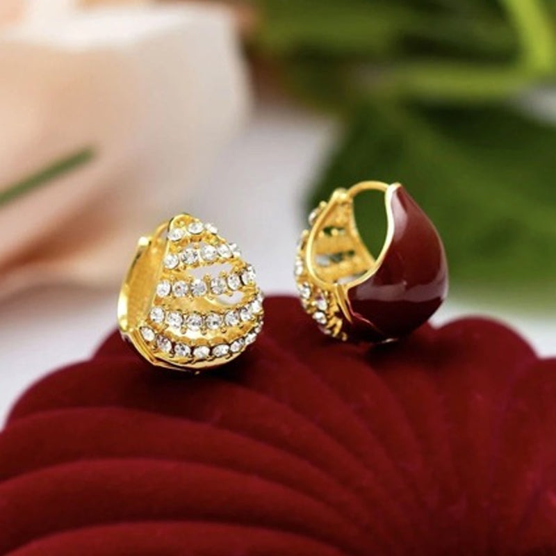 Elegant Vintage Zirconia Earrings for Women