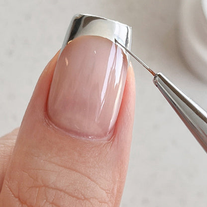 ✨LAST DAY - BUY 1 GET 1 FREE✨Silver Liquid Mirror Chrome Nail Gel In Can