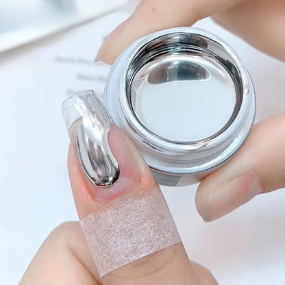 ✨LAST DAY - BUY 1 GET 1 FREE✨Silver Liquid Mirror Chrome Nail Gel In Can