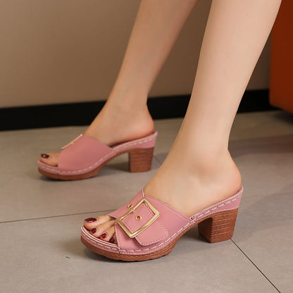 🎊Summer New Arrivals Hot Sale 50% OFF👡Women's Elegant Comfortable Breathable Slip Resistant Wedge Sandals