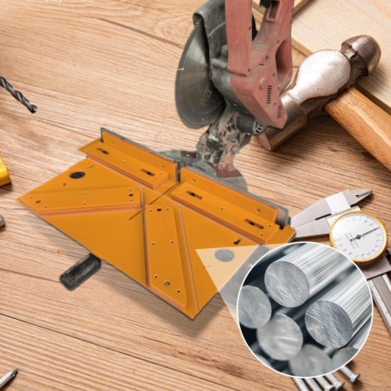 45-Degree Angle Cutting Guide for Door and Window Frame Trim