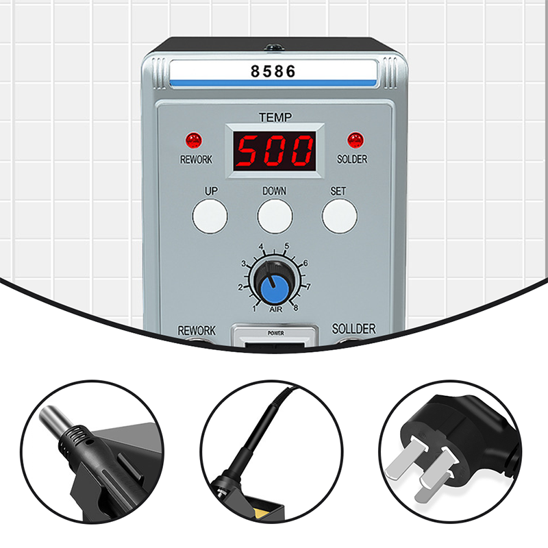 ⏳Time-limited Special⌛2-in-1 Hot Air Soldering Station