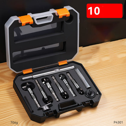 3-in-1 Anti-Slip Hex Shank Wood Hole Saw Kit