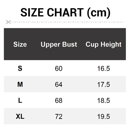 Women's Non-Slip Strapless Wireless Bra with Crossover Side Closure