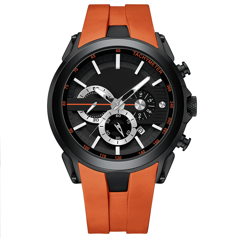 💎Stylish sports watch with luminous display, silicone strap and waterproof design💎